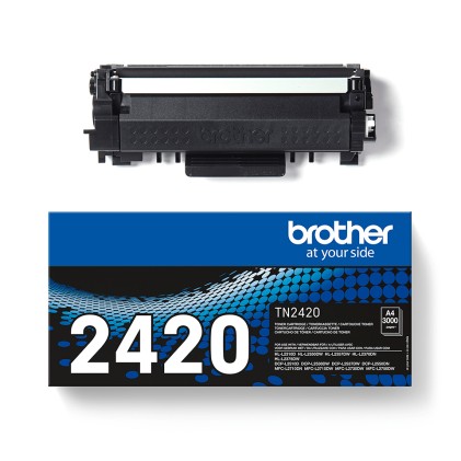 ORIGINALE Brother toner nero TN-2420 2420 3000 pagine