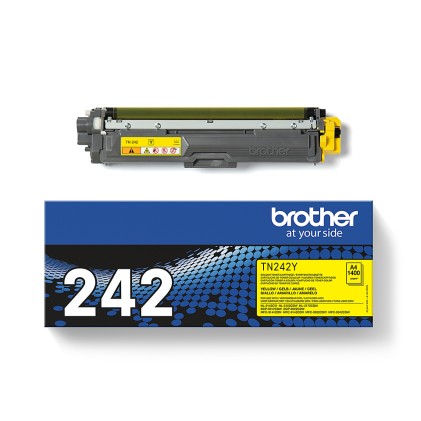 ORIGINALE Brother toner giallo TN-242Y 242 1400 pagine