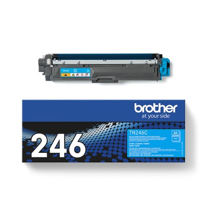 ORIGINALE Brother toner ciano TN-246C 246 2200 pagine