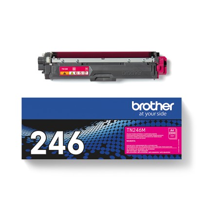 ORIGINALE Brother toner magenta TN-246M 246 2200 pagine
