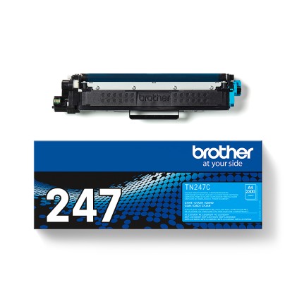 ORIGINALE Brother toner ciano TN-247C 247 2300 pagine