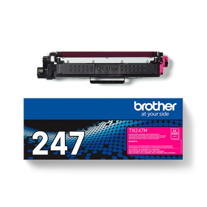 ORIGINALE Brother toner magenta TN-247M 247 2300 pagine
