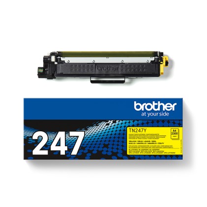 ORIGINALE Brother toner giallo TN-247Y 247 2300 pagine
