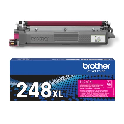 ORIGINALE Brother toner magenta TN-248XLM 248XL 2300 pagine