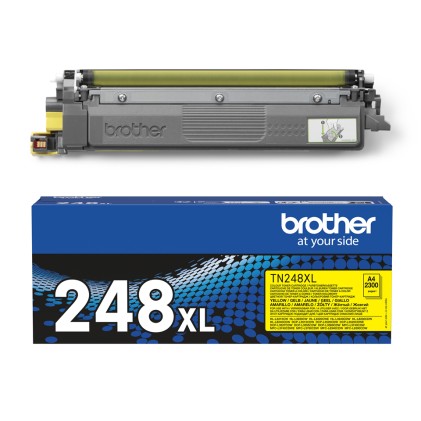ORIGINALE Brother toner giallo TN-248XLY 248XL 2300 pagine