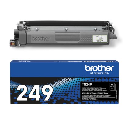 ORIGINALE Brother toner nero TN-249BK 249 4500 pagine