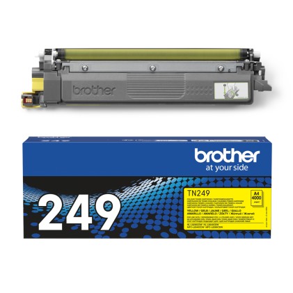 ORIGINALE Brother toner giallo TN-249Y 249 4000 pagine