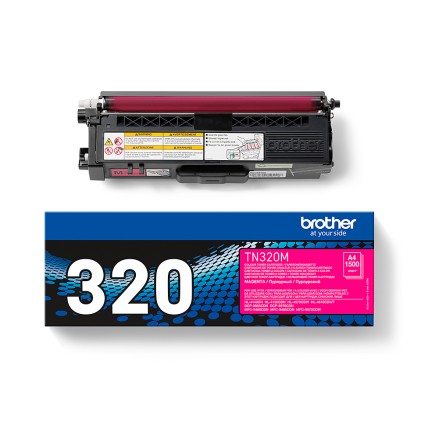 ORIGINALE Brother toner magenta TN-320M 320 1500 pagine