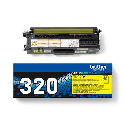 ORIGINALE Brother toner giallo TN-320Y 320 1500 pagine