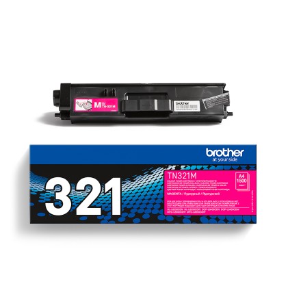 ORIGINALE Brother toner magenta TN-321M 321 1500 pagine