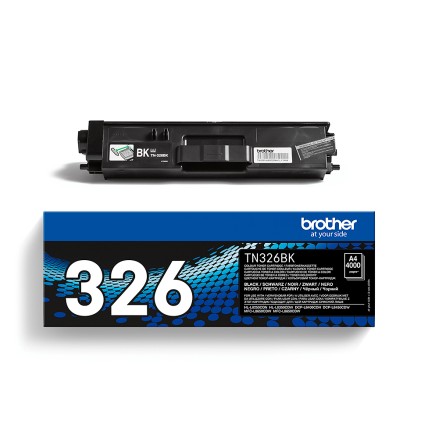 ORIGINALE Brother toner nero TN-326BK 326 4000 pagine