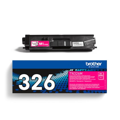 ORIGINALE Brother toner magenta TN-326M 326 3500 pagine