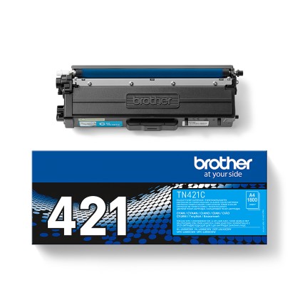 ORIGINALE Brother toner ciano TN-421C 421 1800 pagine