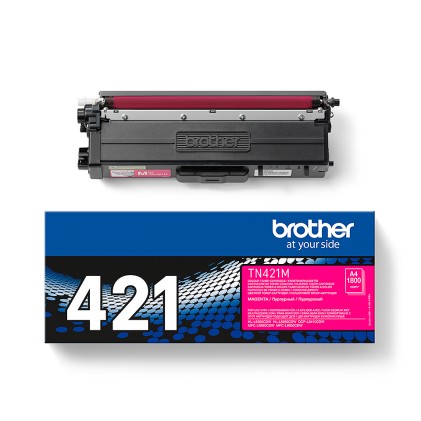 ORIGINALE Brother toner magenta TN-421M 421 1800 pagine