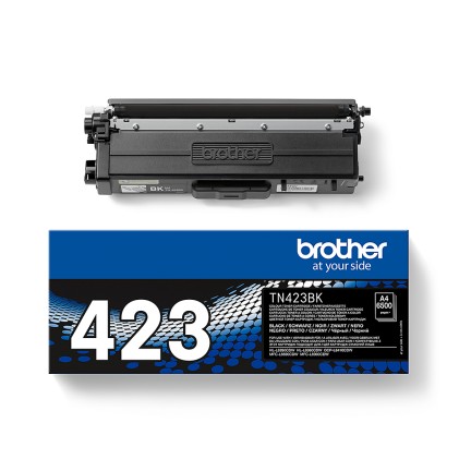 ORIGINALE Brother toner nero TN-423BK 423 6500 pagine