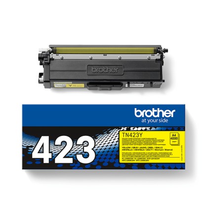 ORIGINALE Brother toner giallo TN-423Y 423 4000 pagine