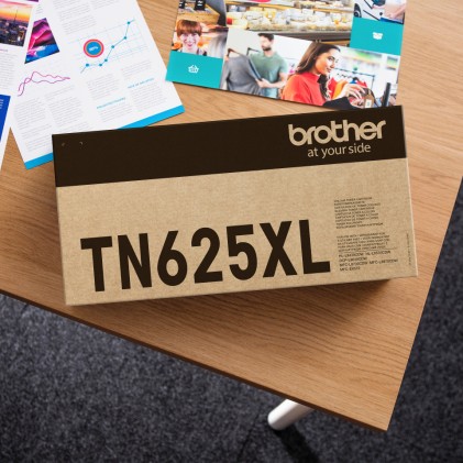 ORIGINALE Brother toner magenta TN-625XLM 625XL 4500 pagine