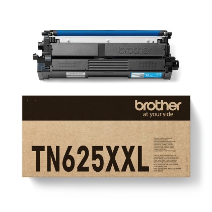 ORIGINALE Brother toner ciano TN-625XXLC 625XXL 6500 pagine