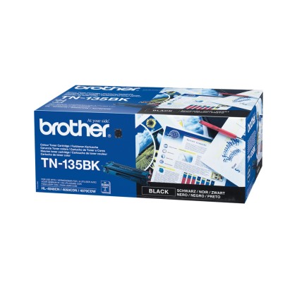 Brother TN135BK cartuccia toner 1 pz Originale Nero