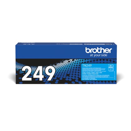 Brother TN-249C Toner originale ad alta capacità – Ciano
