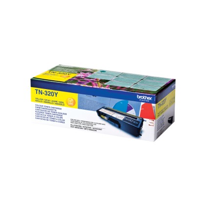 Originale Brother TN-320Y cartuccia toner 1 pz Originale Giallo