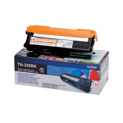 BROTHER TN-328 toner cartridge black extra high capacity 6.000 pages 1-pack
