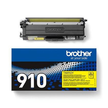 Brother TN-910Y cartuccia toner 1 pz Originale Giallo