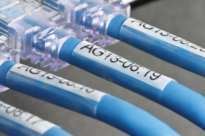 Brother TZE-SL261 nastro per etichettatrice Nero su bianco