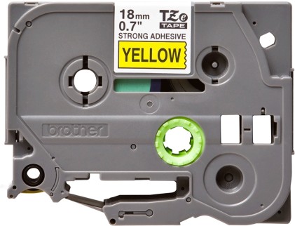 ORIGINALE Brother Nastro Nero su giallo TZe-S641 TZ-S641 18 mm x 8 m, laminato