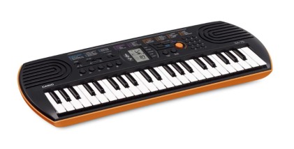 Tastiera Musicale Casio Sa 76 Nero E Arancio
