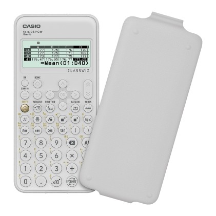 Casio FX-570SPX CW calcolatrice Tasca Calcolatrice scientifica Bianco