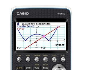 Casio FX-CG50 calcolatrice Tasca Calcolatrice grafica Nero