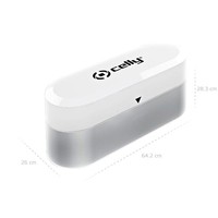 Auricolari Celly TRUE WIRELESS EARBUDS MINI WH