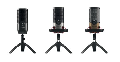 CHERRY UM 9.0 PRO RGB Nero, Rame Microfono da tavolo