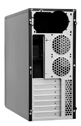 Chieftec CG-04B-OP computer case Midi Tower Nero