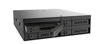 CHIEFTEC 1x5.25in bay for 4x2.5in S-ATA HDD Hot-Swap Metal