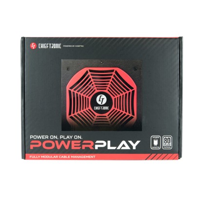 Chieftec PowerPlay alimentatore per computer 850 W 20+4 pin ATX PS/2 Nero, Rosso