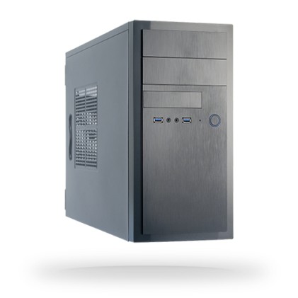 Chieftec HT-01B-350GPB computer case Midi Tower Nero 350 W