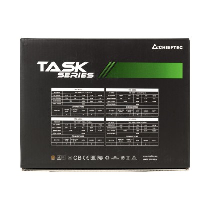Chieftec TPS-700S alimentatore per computer 700 W 20+4 pin ATX PS/2 Nero