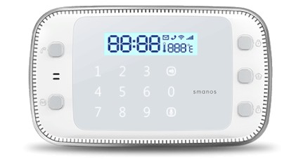 Allarme smanos X500 GSM/SMS/RFI Touch