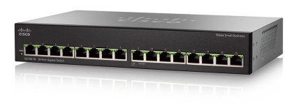 Switch 16 porte Cisco SMB 16x GE SG 110-16-EU SNMP