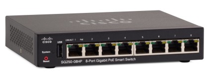 Switch 8 Gigabit Ethernet (10/100/1000) Cisco SG25