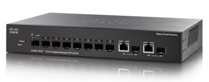 Switch 10 porte CISCO SG350-10SFP