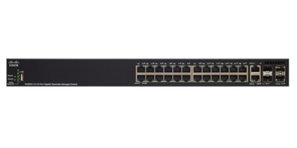 Switch 24 Porte Cisco SG350X-24MP-K9-EU