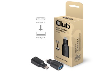 Club3D Usb Type C 3.1 Gen 1 Male To Usb 3.1 Gen 1 Type A Female Adapter