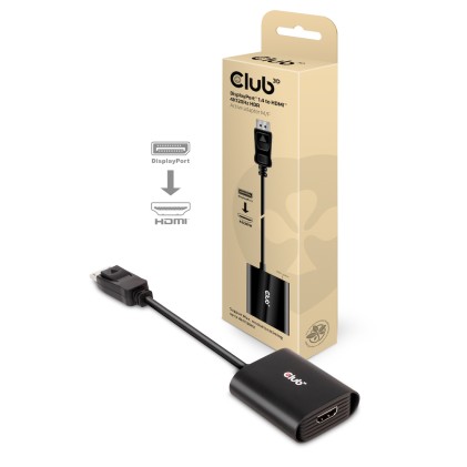 Club3D Displayport 1.4 To Hdmi 4K120Hz Hdr Active Adapter M/F