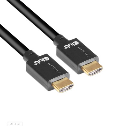 Club3D Hdmi 2.1 Male To Hdmi 2.1 Male Ultra High Speed 10K 120Hz  1M.5/ 4.928Ft