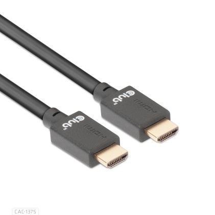 Club3D Hdmi 2.1 Male To Hdmi 2.1 Male Ultra High Speed 4K 120Hz 8K60Hz 5M/ 16.4Ft