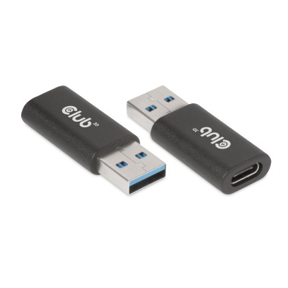 Club3D Adattatore Usb Type C 3.2 Gen 1 Female To Usb 3,2 Gen 1 Type A Female