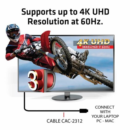 Club3D Cavo Hdmi 2.0 Male To Hdmi 2.0 Male High Speed 4K60Hz Uhd - 5M/16,4Ft